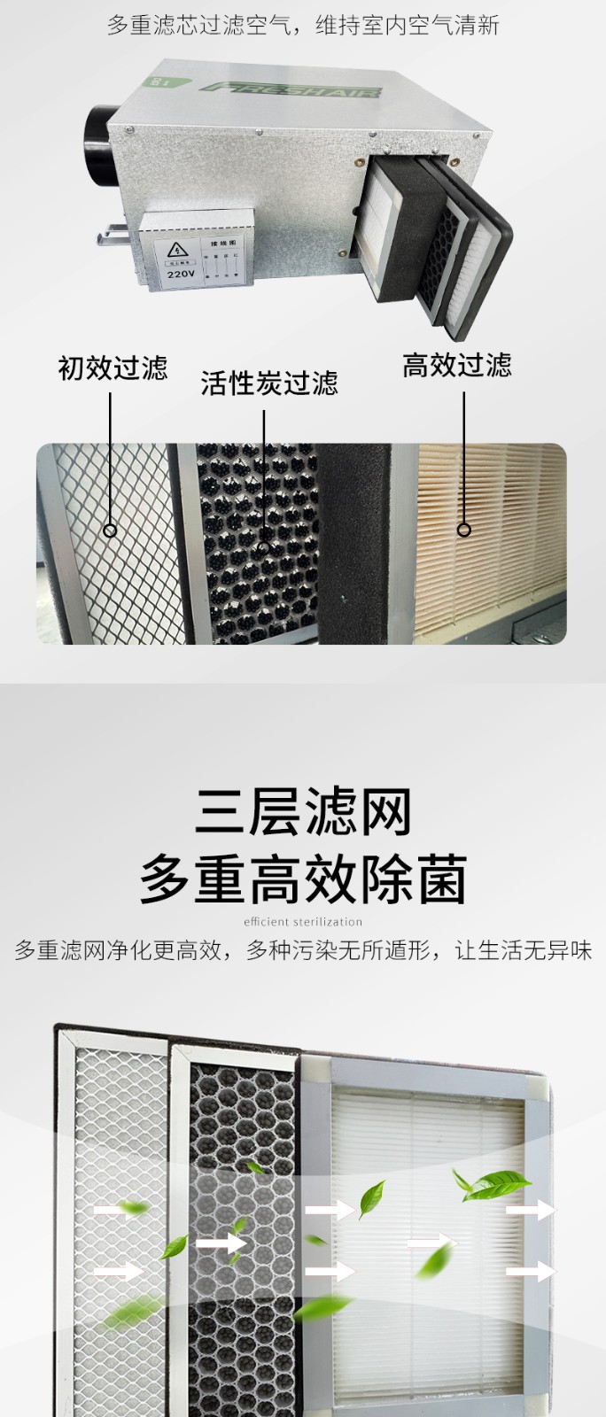 單向（xiàng）流新風（fēng）機（jī）