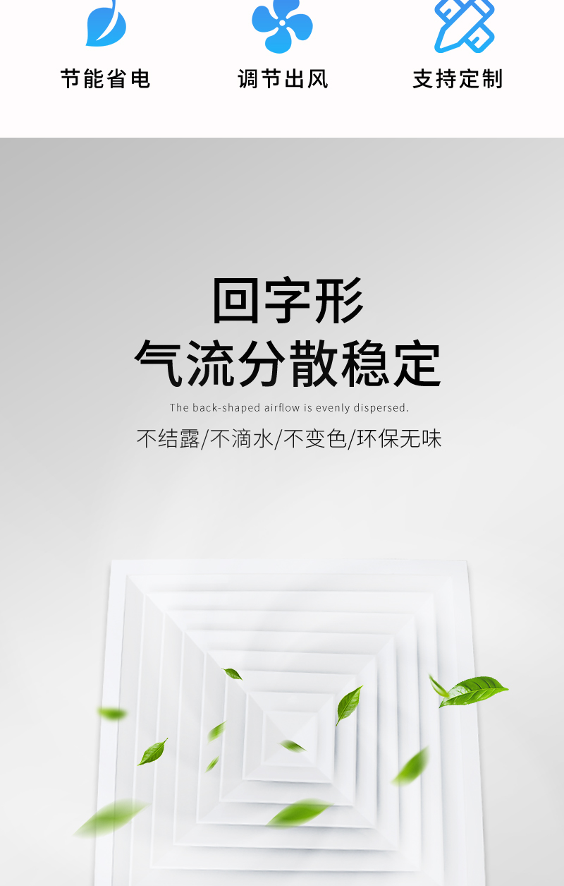 方形散流器
