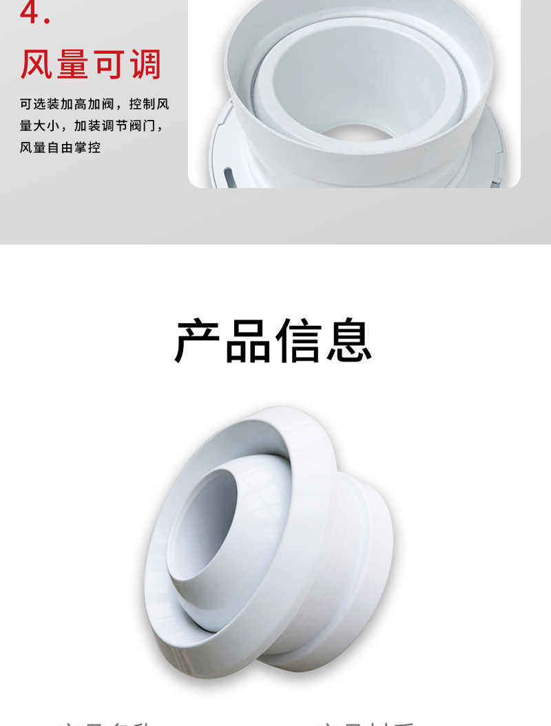 球形（xíng）射流風口（kǒu）