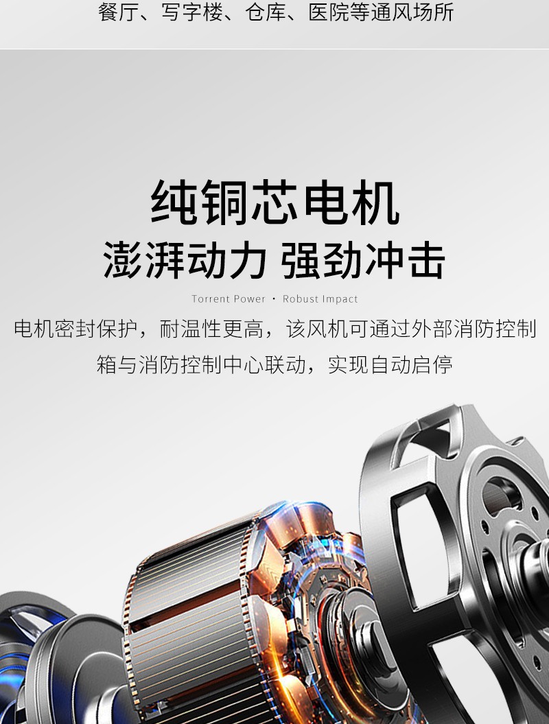 消防排煙軸流風機